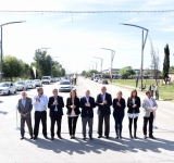 Se habilitó la pavimentación de un nuevo tramo de bulevar 27 de Febrero